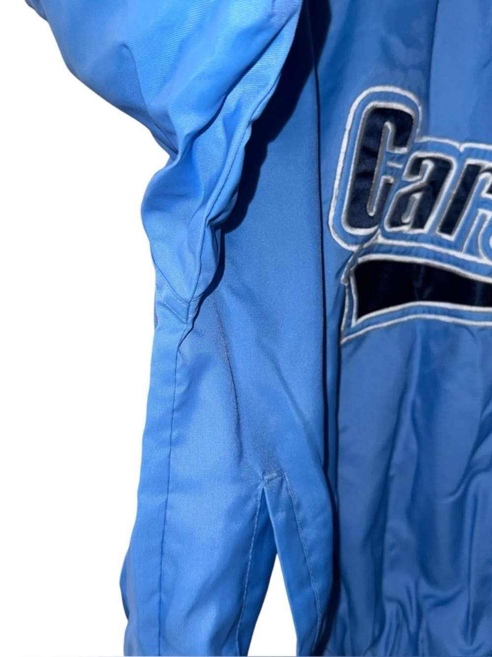 Vintage 90s Starter University Of North Carolina Tar Heels Windbreaker Jacket M - Picture 5 of 16